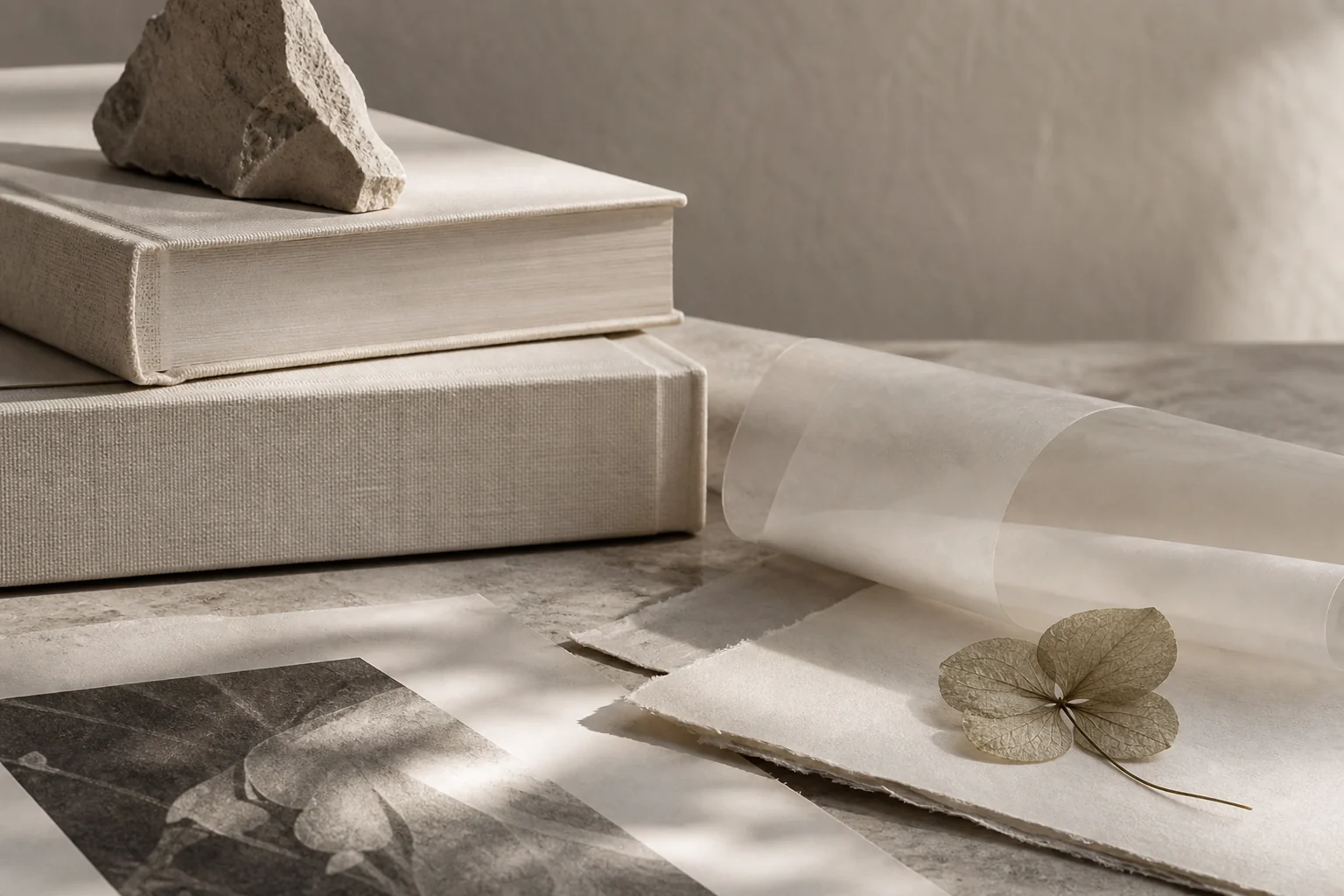 Editorial archive still life